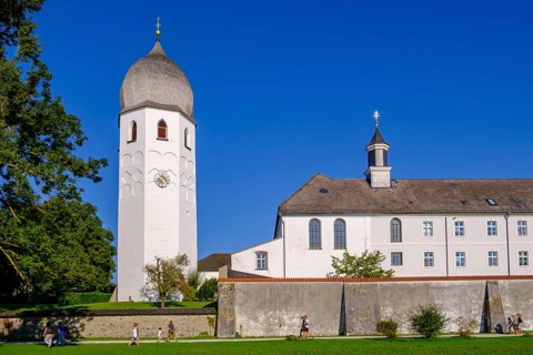 Fraueninsel with Frauenwoerth Monastery