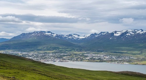 City view of Akureyri