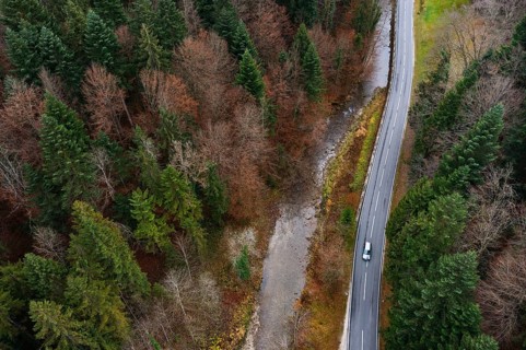 Drone shot