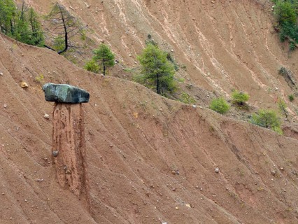 Earth pyramids at Salten