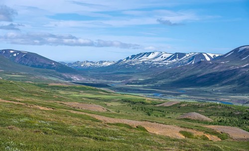 Landscape near Akureyri