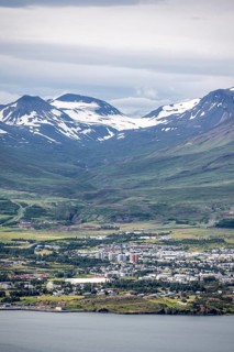 City view of Akureyri
