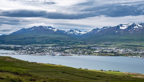 City view of Akureyri
