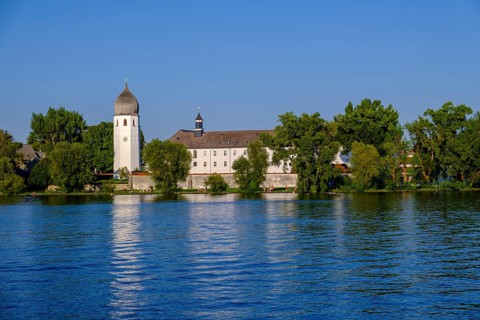 Fraueninsel with Frauenwoerth Monastery