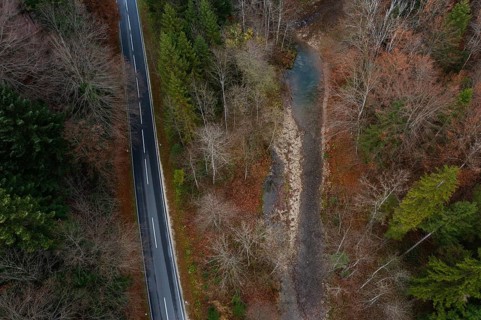 Drone shot