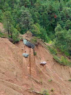 Earth pyramids at Salten