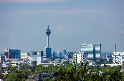 Duesseldorf skyline