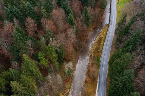 Drone shot