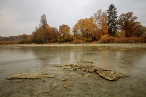 Autumn morning in the rain at Klausenhorn