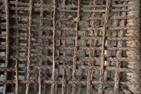 Esparto grass seat wicker from spaic chair