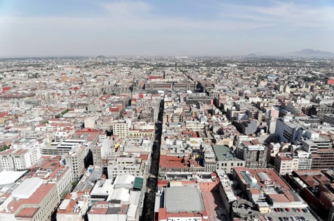 View from the Torre Latinoamericana