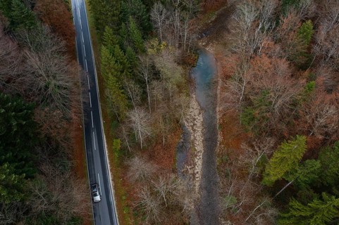 Drone shot