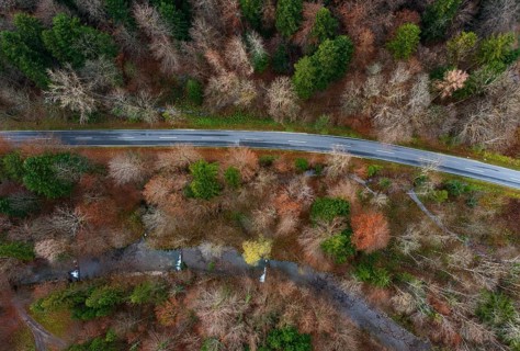 Drone shot