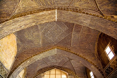 Vaulted ceiling