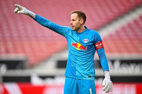 Goalkeeper Peter Gulacsi RasenBallsport RB Leipzig RBL
