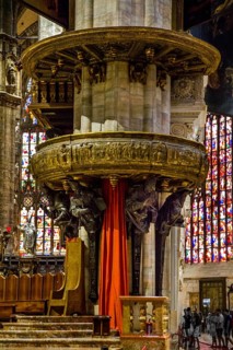 Interior with pulpit