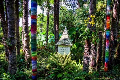 Andre Heller Botanical Garden with artworks by international artists