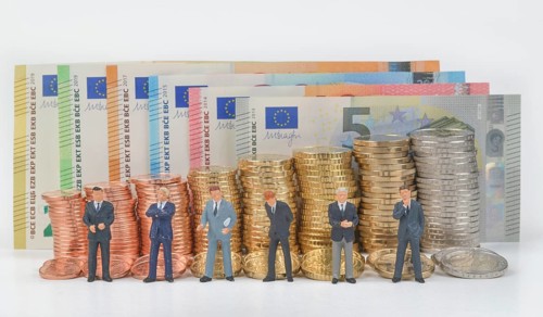 Stacks of coins