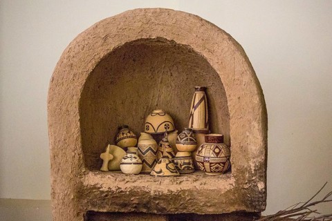 Reconstruction of a kiln for ceramics