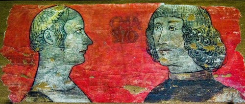 Portraits of Tisbe and Cassio