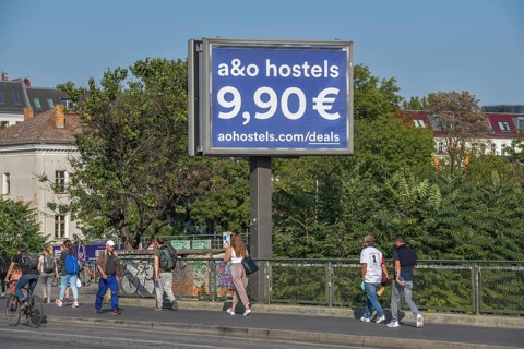 Advertising A&O Hostels