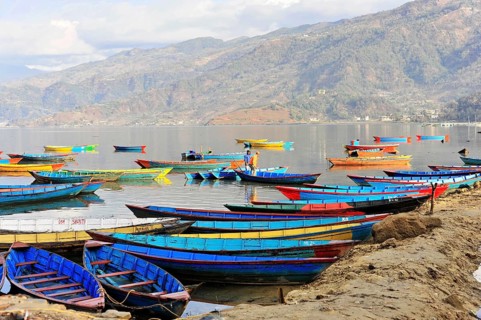 Rowing boats