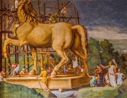 Mural in Palazzo Duccale