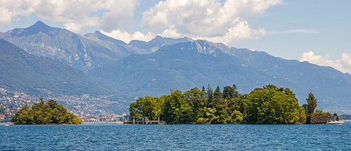 Subtropical Botanical Garden on the Brissago Islands in Lake Maggiore