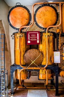 Grappa Museum at the Polli Distillery