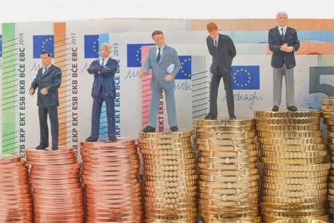 Stacks of coins