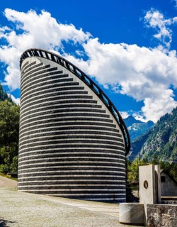 Church of San Giovanni Battista by Mario Botta