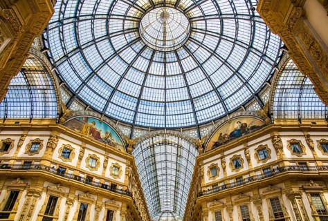 Galleria Vittorio Emanuele conorhynchos (1877) built