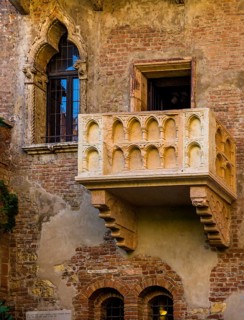 Balcony at Juliet's house