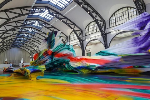 Art exhibition by Katharina Grosse It wasn't us