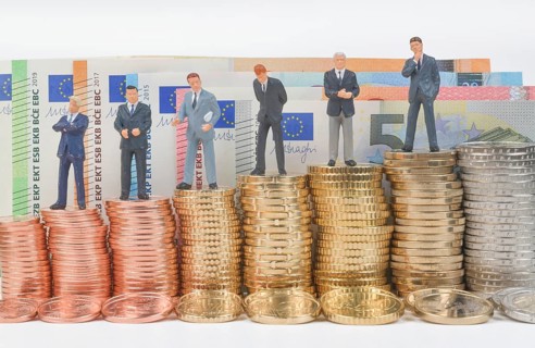 Stacks of coins