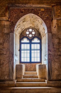 Interior of the castle
