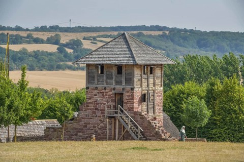 Open-air museum Koenigspfalz Tilleda