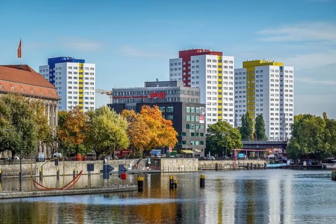 Skyscrapers at Jannowitzbruecke