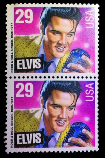 American stamp in honour of Elvis Presley
