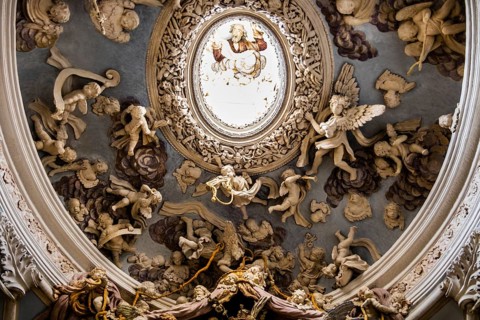 Baroque ceiling of San Domenico
