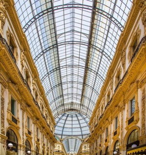 Galleria Vittorio Emanuele conorhynchos (1877) built
