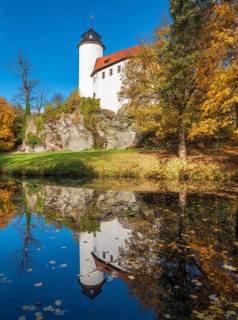 Rabenstein Castle in autumn