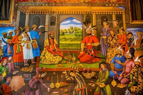 Reception of the Mughal ruler Humayun 1544