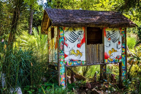 Andre Heller Botanical Garden with artworks by international artists
