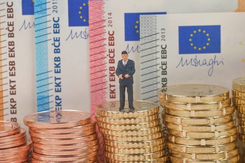 Stack of coins