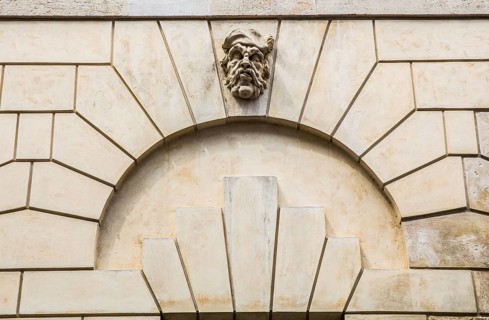 Facade of the Palazzi di Iseppo Porto
