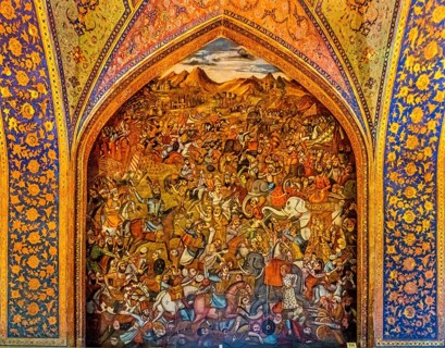 Battle of Chaldiran against the Ottoman Selim I 1514