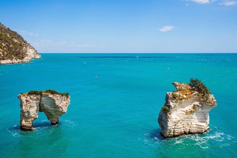 Fantastic limestone cliffs