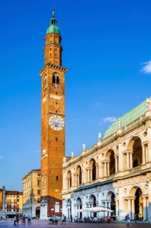 Torre Bissara at the former Palace of Justice Basilica Palladiana