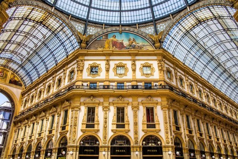 Galleria Vittorio Emanuele conorhynchos (1877) built